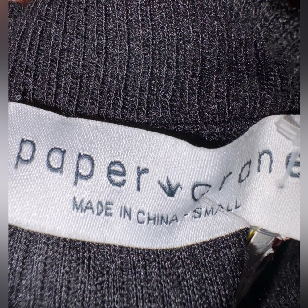 Paper Crane Two Piece Ribbed Shorts Set - Picture 8 of 8